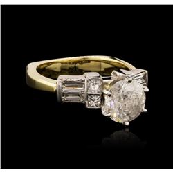 14KT Yellow Gold 2.18ctw Diamond Ring