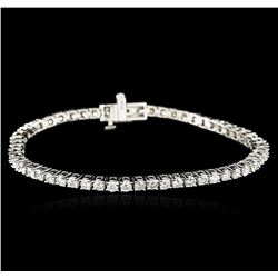 14KT White Gold 4.63ctw Diamond Tennis Bracelet