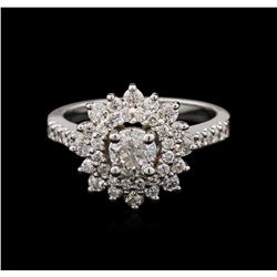 1.19ctw Diamond Ring - 14KT White Gold