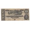 Image 1 : 1864 $10 Confederate States of America Bank Note