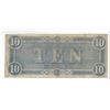 Image 2 : 1864 $10 Confederate States of America Bank Note