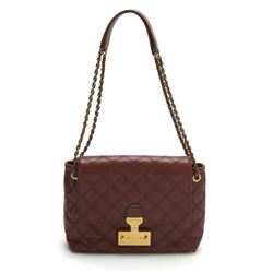 Marc Jacobs Large Single Chestnut Baroque Leather Bag