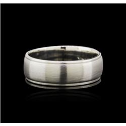 14KT White Gold Wedding Band