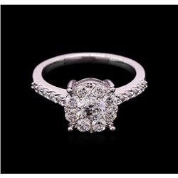 1.16ctw Diamond Ring - 14KT White Gold