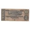 Image 1 : 1864 $10 Confederate States of America Bank Note