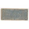 Image 2 : 1864 $10 Confederate States of America Bank Note