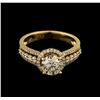 Image 2 : 1.85ctw Diamond Ring - 14KT Yellow Gold