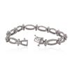 Image 3 : 14KT White Gold 3.09ctw Diamond Bracelet