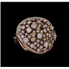 Image 1 : 14KT Rose Gold 2.34ctw Diamond Ring