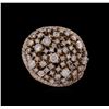 Image 2 : 14KT Rose Gold 2.34ctw Diamond Ring