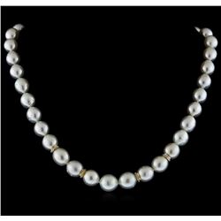 South Sea Cultured Pearl With Diamond Clasp