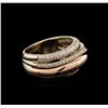 Image 2 : 0.88ctw Diamond Ring - 14KT Two-Tone Gold