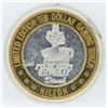 Image 2 : Limited Edition $10 Las Vegas .999 Silver Gaming Token
