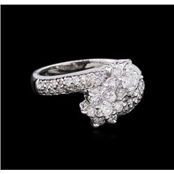 0.76ctw Diamond Ring - 14KT White Gold