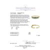 Image 4 : 2.00ctw Emerald and Diamond Bangle Bracelet - 14KT Yellow Gold