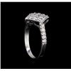 Image 4 : 0.81ctw Diamond Ring - 14KT White Gold