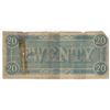 Image 2 : 1864 $20 Confederate States of America Bank Note