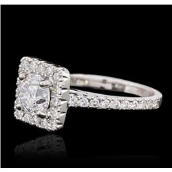 14KT White Gold 1.97ctw Brilliant Cut Diamond Ring