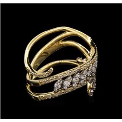 1.07ctw Diamond Ring - 14KT Yellow Gold