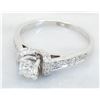 Image 3 : 0.53ctw Diamond Ring - 18KT White Gold