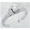Image 6 : 0.53ctw Diamond Ring - 18KT White Gold
