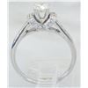Image 7 : 0.53ctw Diamond Ring - 18KT White Gold