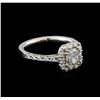 Image 1 : 1.46ctw Diamond Ring - 14KT White Gold