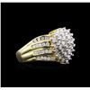 Image 1 : 1.00ctw Diamond Ring - 14KT Yellow Gold