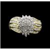 Image 2 : 1.00ctw Diamond Ring - 14KT Yellow Gold