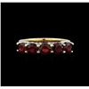 Image 2 : 3.48ctw Ruby Ring - 14KT Yellow Gold