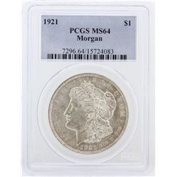 1921 PCGS MS64 Morgan Silver Dollar