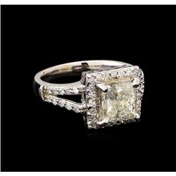 2.67ctw Diamond Ring - 14KT White Gold