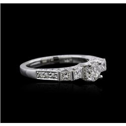 18KT White Gold 1.21ctw Diamond Ring