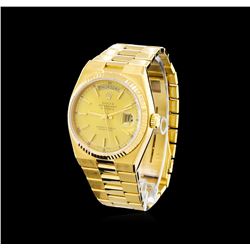 Rolex 18KT Yellow Gold Day-Date Men's Watch