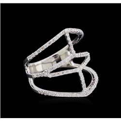 0.63ctw Diamond Ring - 14KT White Gold