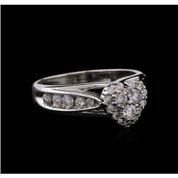 0.67ctw Diamond Ring - 14KT White Gold