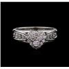 Image 2 : 0.67ctw Diamond Ring - 14KT White Gold