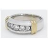 Image 3 : 0.75ctw Diamond Ring - 14K Two-Tone Gold