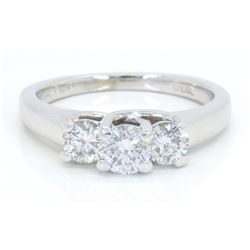 1.00ctw Diamond Ring - 14K White Gold