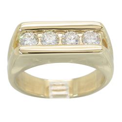 1.00ctw Diamond Ring - 14KT Yellow Gold