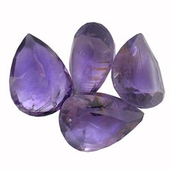 29.41ctw Pear Mixed Amethyst Parcel