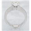 Image 9 : GIA Cert 1.56ct Diamond Ring - 14KT White Gold