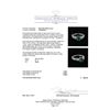 Image 5 : 1.22ct Emerald and Diamond Ring - Platinum