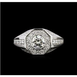 1.64ctw Diamond Ring - 14KT White Gold