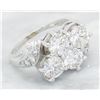 Image 3 : 3.20ctw Diamond Ring - 14KT White Gold