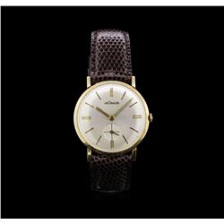 Le Coultre 14KT Yellow Gold Men's Vintage Watch