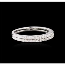 0.30ctw Diamond Ring Set - 18KT White Gold