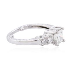 14KT White Gold 1.19ctw Diamond Ring