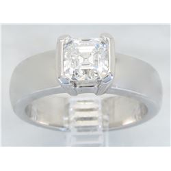 GIA Cert 1.56ct Diamond Ring - 14KT White Gold