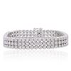 Image 1 : 14KT White Gold 7.65ctw Diamond Bracelet